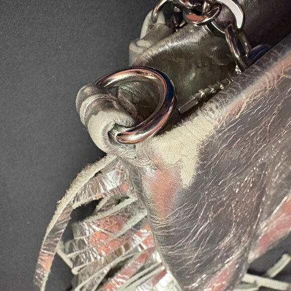 Maje "Miss M" Leather Clutch Bag -- Retail: $260 -- RTR - Picture 13 of 16